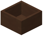Brown Waxed Botany Pot