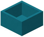 Cyan Concrete Waxed Botany Pot