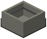Light Gray Concrete Hopper Botany Pot