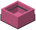 Pink Concrete Hopper Botany Pot