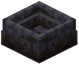 Polished Blackstone Brick Hopper Botany Pot