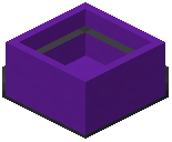 Purple Concrete Hopper Botany Pot