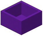Purple Concrete Waxed Botany Pot