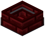 Red Nether Brick Hopper Botany Pot