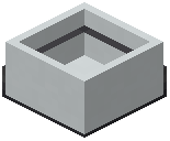 White Concrete Hopper Botany Pot