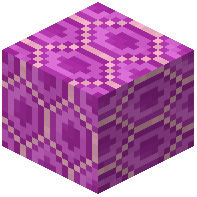 Hexagonical Magenta Glazed Terracotta