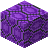 Hexagonical Purple Glazed Terracotta