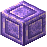 Inlayed Amethyst Block