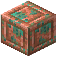 Inlayed Raw Copper Block
