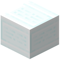 Inscribed Snow Block