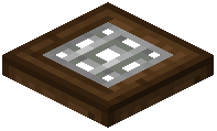 Iron Barred Dark Oak Trapdoor