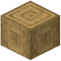 L Sign Stripped Oak Log