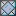 Large Diamond Blue Stained Glass Pane