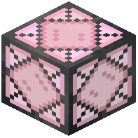 Large Diamond Pink Stained Glass