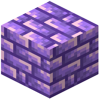Layed Amethyst Block Bricks