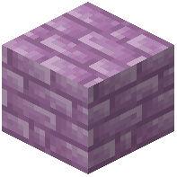 Layed Purpur Block Bricks