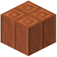 Layered Stripped Acacia Log