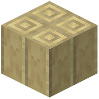 Layered Stripped Birch Log