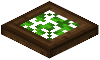 Leafy Dark Oak Trapdoor