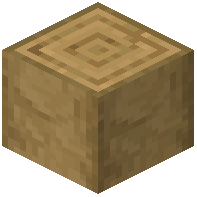 Lumpy Stripped Oak Log