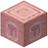 M Sign Stripped Cherry Log