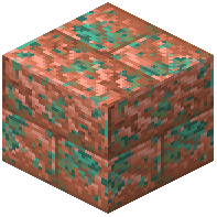 Massive Raw Copper Block Bricks