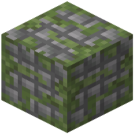 Mossy Stone Bricks Mini Tiles