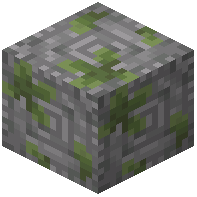 Mossy Stone Bricks Pillar Top