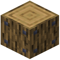Nailed Oak Log