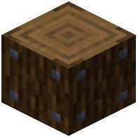 Nailed Spruce Log