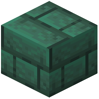 Offset Dark Prismarine Bricks