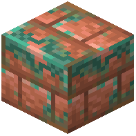 Offset Raw Copper Block Bricks