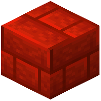 Offset Redstone Block Bricks