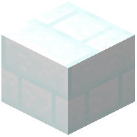 Offset Snow Block Bricks