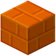 Orange Concrete Bricks