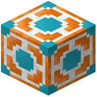 Orange Glazed Terracotta Pillar Top