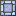 Ornate Light Blue Stained Glass Pane