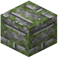 Pillar Mossy Cobblestone Bricks
