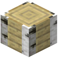Planked Birch Log