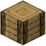 Planked Oak Log