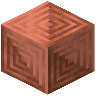 Pressed Waxed Copper Block