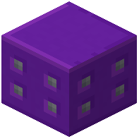 Purple Concrete Pillar