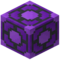 Purple Glazed Terracotta Pillar Top