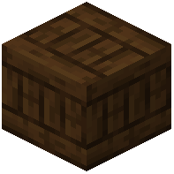 Railed Dark Oak Planks