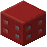 Red Concrete Pillar