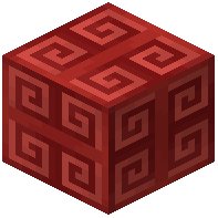 Red Glazed Terracotta Pillar Sides