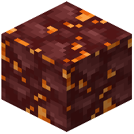 Rough Magma Block