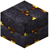 Rounded Gilded Blackstone Bricks