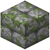 Rounded Mossy Cobblestone Bricks