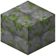 Rounded Mossy Stone Bricks Bricks
